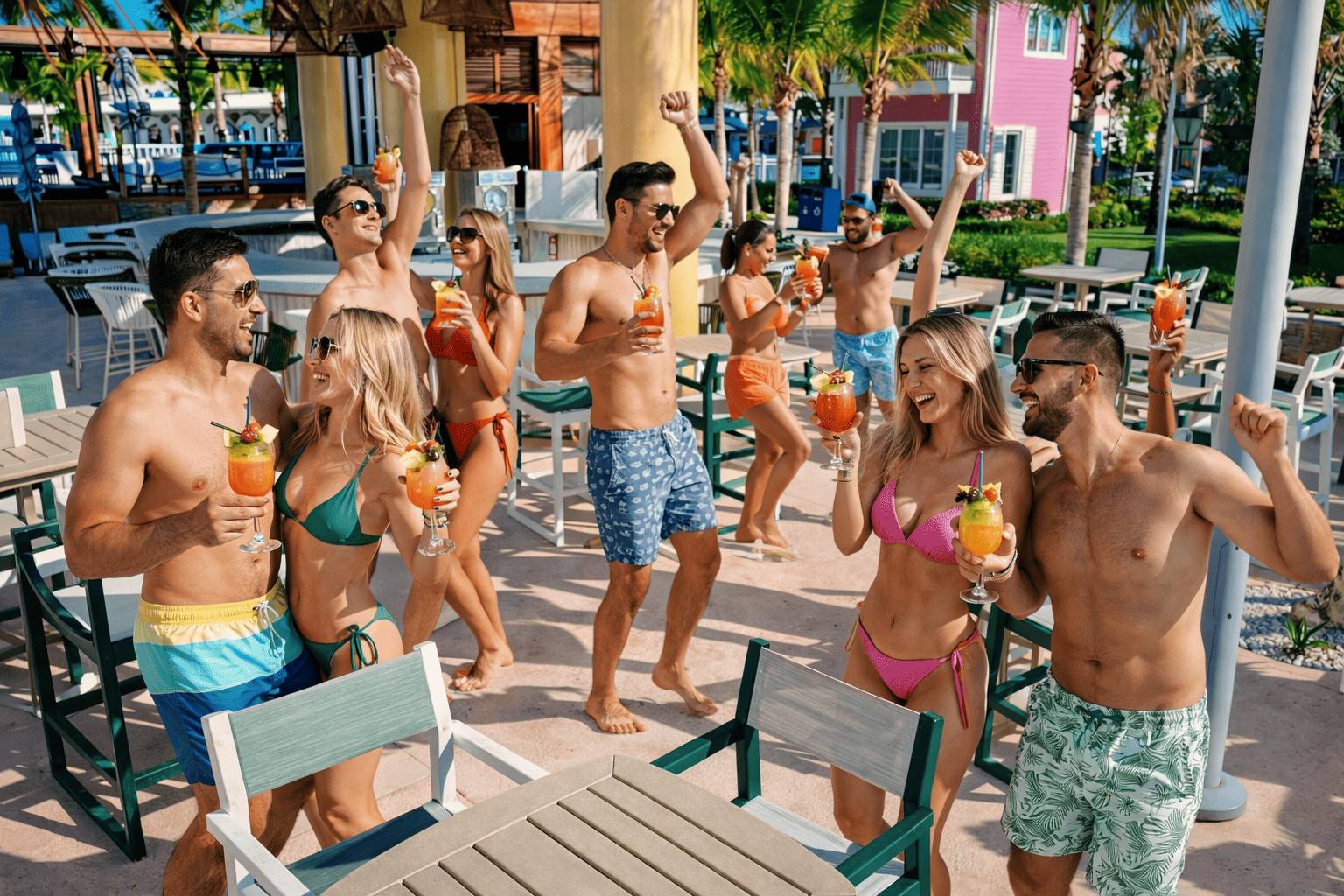 Bar Cocktails Bahama Bay Nassau